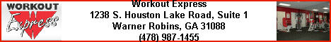 Workout Express - 1238 S. Houston Lake Road, Suite 1, Warner Robins, GA 31088